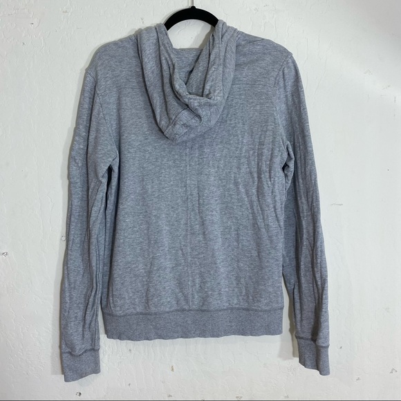 Adidas Neo gray Zip Up Hoodie women's small gorpcore athletic wardrobe essential - Picture 2 of 11